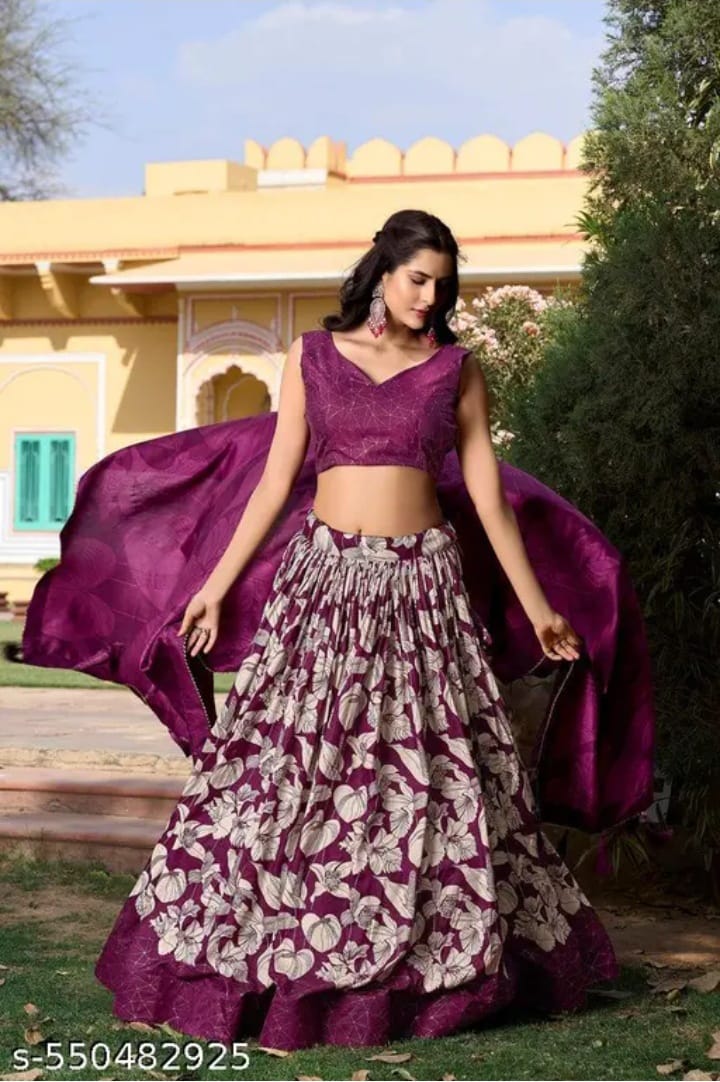 Traditional Designer Ethnic Lehenga Choli with Dupatta