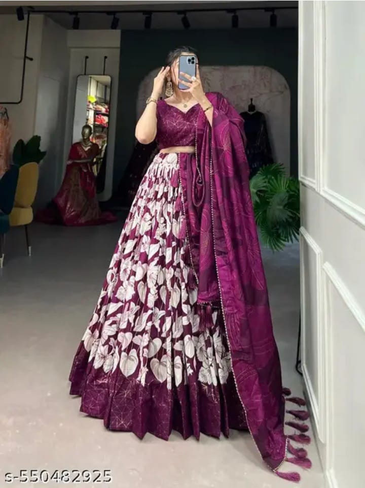 Traditional Designer Ethnic Lehenga Choli with Dupatta